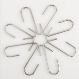 Budget 30 pack esfun heavy duty s hooks pan pot holder rack hooks hanging hangers s shaped hooks for kitchenware pots utensils clothes bags towels plants