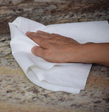 Amazon streak free microfiber cloth clean any surface with just water eco friendly environmentally safe large 16 size perfect for window mirror kitchen counter appliances car cycle tv screen 6 pack