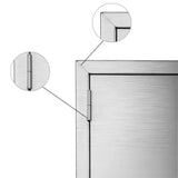 Related mornon bbq access door 304 stainless steel outdoor kitchen doors for grilling station outside cabinet barbeque grill 30 51 x 20 98inch