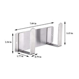 Best seller  trycooling wall mounted stainless steel pot lid rack pan cover organizer holder kitchen cooking utensil tool pack of 2