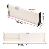 Related hipiwe drawer dividers organizer expandable dresser drawer organizers adjustable foam ends drawer organization separators for kitchen bedroom bathroom office drawers pack of 3