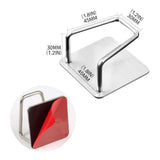 Amazon adhesive sponge holder sink caddy dish organizer for kitchen bath self adhesive sink storage organizer caddy small holder for sponges soap sus304 stainless steel waterproof sink sponge holder 4 pack