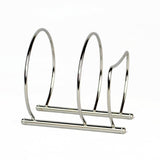 Top rated zh stainless seel kitchen saucepan pot pan lid storage rack holder cutting board rack drain rack versatile cupboard organizers