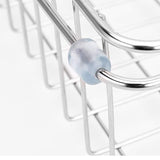 Shop jinpai stainless steel kitchen sink rack drain basket retractable fruit and vegetable dishes storage basket drain rack