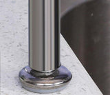 Try dqmsb kitchen racks 304 stainless steel dish rack sink drain rack kitchen supplies storage rack dishes shelf knife rack drying rack