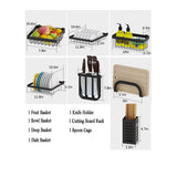 Storage stainless steel black dish drying rack over kitchen sink dishes and utensils draining shelf kitchen storage countertop organizer utensils holder kitchen space saver for sink 32 5inch