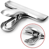 Best seller  8 pack stainless steel clips grips for chip bags 4 inch width danzix durable paper seal tool for coffee food bread bags kitchen home usage sliver