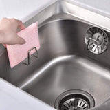 Try adhesive sink sponge holder sponge holder for kitchen sink stainless steel adhesive sponge holder sink caddy in bathroom washroom kitchen for holding sponges soaps scrubbers dishcloth
