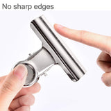 Best chip clips heavy duty thicker metal chip bag clips paper clips clamps grip clips for kitchen office 12 pcs 3 inch