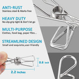 Get chip clips chip clips for bags all purpose air tight seal good grip clips cubicle hooks for office school home kitchen 20 pack 6cm