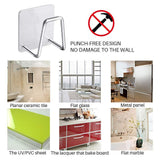 Top rated adhesive sponge holder sink caddy dish organizer for kitchen bath self adhesive sink storage organizer caddy small holder for sponges soap sus304 stainless steel waterproof sink sponge holder 4 pack