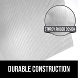 Selection gorilla grip ribbed top drawer and shelf liner non adhesive roll 17 5 inch x 20 ft durable and strong grip liners for drawers shelves kitchen cabinets storage kitchens and desks clear ribbed