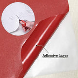 Selection yenhome 24 x 393 glossy red self adhesive vinyl contact paper for cabinets covering kitchen table drawer and shelf liner removable self adhesive wallpaper for furniture wardrobe decor