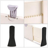 Save hipiwe drawer dividers organizer expandable dresser drawer organizers adjustable foam ends drawer organization separators for kitchen bedroom bathroom office drawers pack of 3