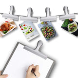 The best stainless steel clips for kitchen home office 3 inch width heavy duty chip bag clips clamps for air tight seal grips on coffee food bags usagesilver 6 pack