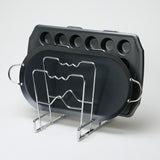 Amazon seville classics 4 tier pan pot lid rack kitchen counter and cabinet organizer 2 pack chrome