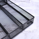 Related szat pro mesh silverware cutlery tray drawer organization kitchen storage flatware utensil organizer for knives spoons forks black expandable