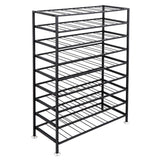 Results homgarden 54 bottle free standing deluxe large foldable metal wine rack cellar storage organizer shelves kitchen decor cabinet display stand holder