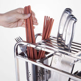 Best lpz stainless steel knife holder kitchen shelf cutting board storage rack chopsticks tube cutter shelf lpzv