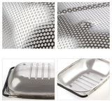 Get lpz stainless steel drain basket sink rack kitchen storage vegetable shelf put bowl rack pool drain rack lpzv