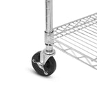 Results internets best 6 tier wire shelving chrome heavy duty shelf wide adjustable rack unit with locking wheels kitchen storage