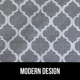 On amazon gorilla grip original drawer and shelf liner non adhesive size 20 inch x 20 ft durable and strong grip liners for drawers shelves cabinets storage kitchen and desks quatrefoil gray white