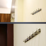 Products webi polished 6 peg sus 304 coat robe hook hat garment rack kitchen bath towel holder closet clothes hanger wall mounted bedroom bathroom entryway accessories home office storage organization 304yz6