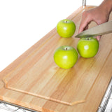 Kitchen seville classics bakers rack for kitchens solid wood top 14 x 36 x 63 h