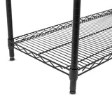 Storage internets best 6 tier wire shelving rack nsf wide flat black home storage heavy duty shelf wide adjustable freestanding rack unit kitchen business organization commercial industrial
