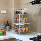 Great simple trending under sink cabinet organizer with sliding storage drawer desktop organizer for kitchen bathroom office stackbale chrome