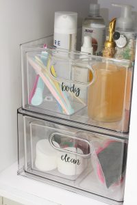 Bathroom Cabinet Organizer Ideas