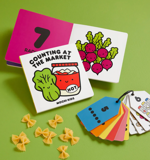 Counting At The Market Flash Cards