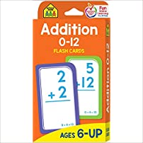 School Zone Addition 0-12 Flash Cards only $1.41