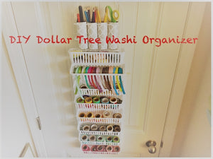 Hi everyone, here's another fun and easy DIY Dollar Tree organization that you can use for storing just about anything