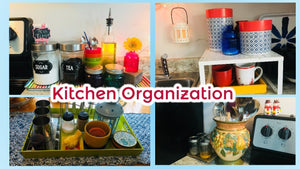 Budget-Friendly Kitchen Organization I Easy Kitchen Countertop Organization This video is all about my small Kitchen organization tips and ideas, how to ...