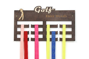 Medal Hanger, Golf, Medal Display, Medal Rack, Medal Holder, Golf Gifts, Golfer Gift, Personalized Golf, Personalized Medal Hanger by PromiDesign