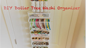Hi everyone, here's another fun and easy DIY Dollar Tree organization that you can use for storing just about anything