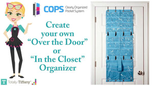 You'll love this customizable Over the Door or In the Closet Organizer