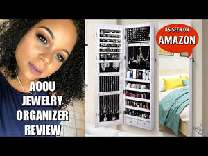 If you find yourself running out of storage for jewelry, perfume, and even makeup, then you're going to want to watch this video