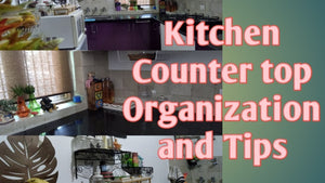 Hi Friends, Today I am sharing Kitchen Countertop organization ideas