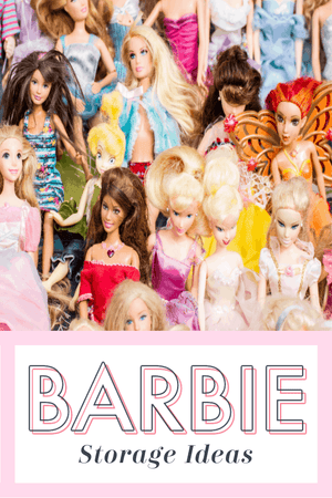 If you’ve got more than one Barbie doll, you know that Barbie storage ideas that really work are a necessity