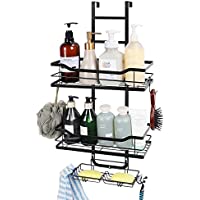 3 Tier Tuenort Over the Door Shower Caddy Hanging Organizer only $15.99