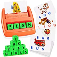 ATOPDREAM Educational Flash Cards Matching Letter Game only $7.49