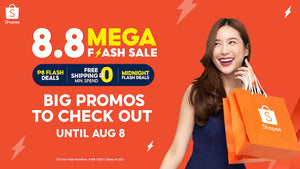 Here are the most awaited deals this coming 8.8 Mega Flash Deals Sale!