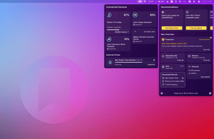 CleanMyMac X Adds Device Charging and Storage Monitoring and Management