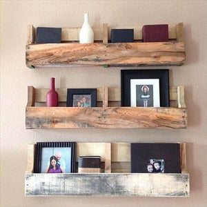 Elegant Pallet Shelves Diy