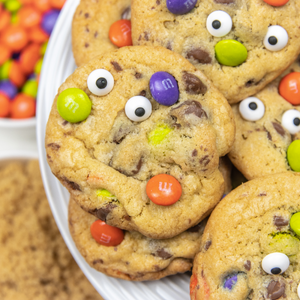 Frightfully Delicious Monster M&M Cookies Perfect For Halloween