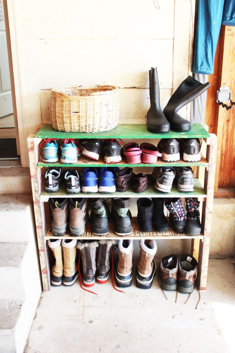 How To Build A Custom Shoe Rack From Scratch 14 Cool Ideas – Shop Just ...