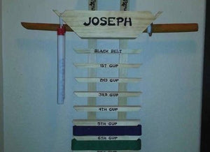 Fresh Taekwondo Belt Holder