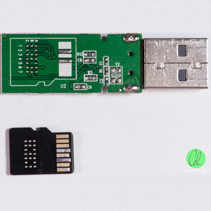 USB Flash Drive Reveals Strange SD Card Heart